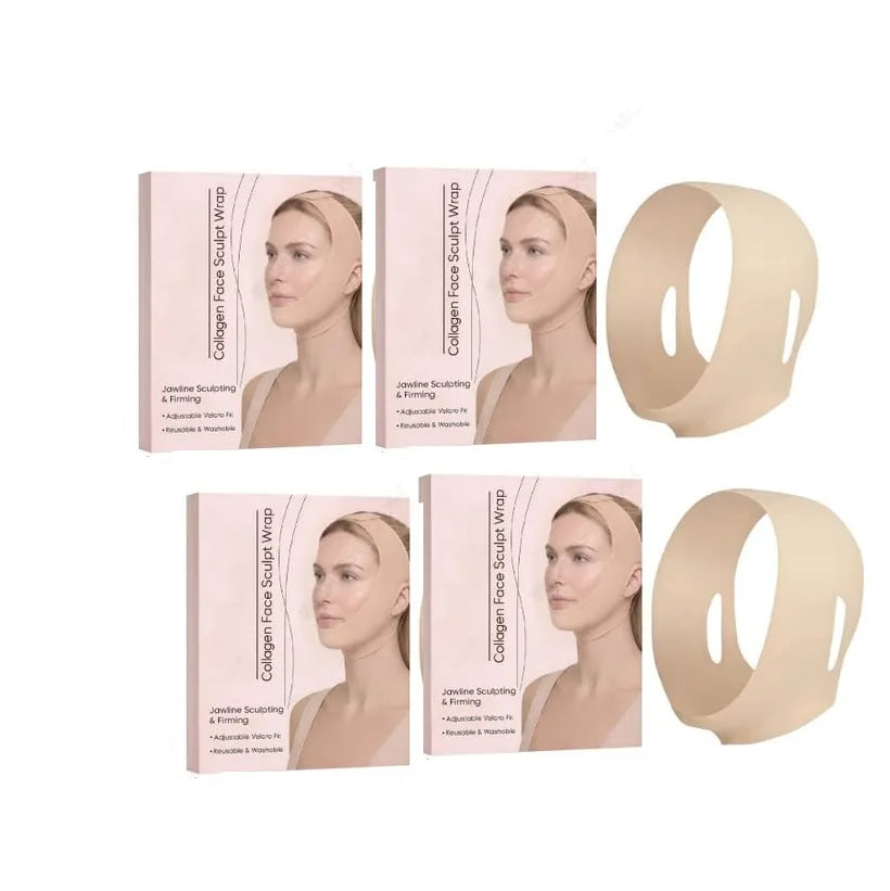 Adjustable V-Line Face Wrap – Comfortable Facial Support Band