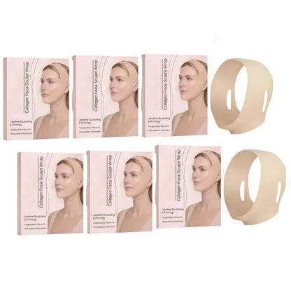 Adjustable V-Line Face Wrap – Comfortable Facial Support Band