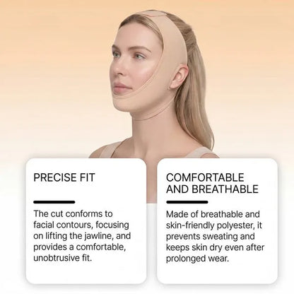 Adjustable V-Line Face Wrap – Comfortable Facial Support Band