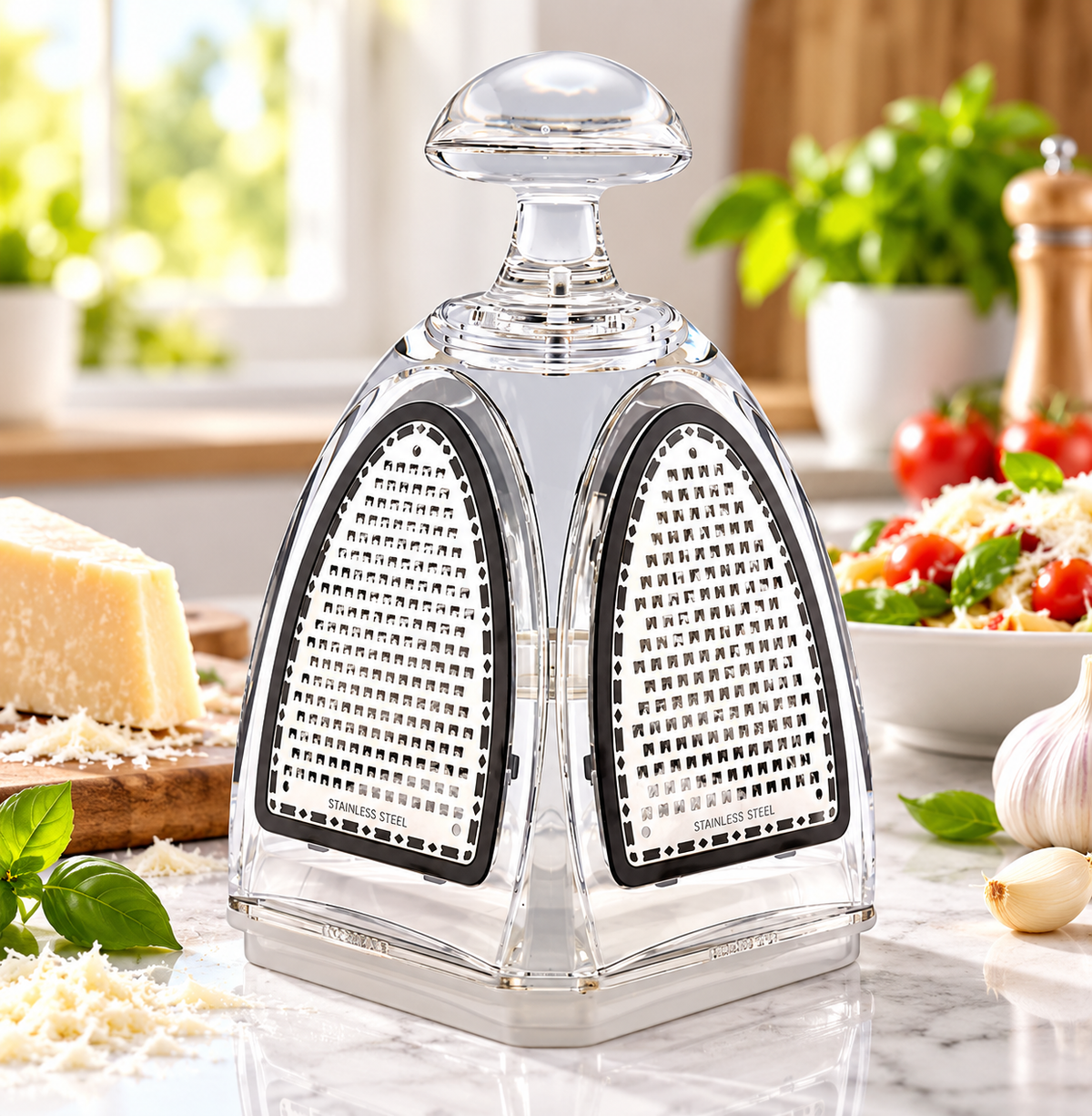 4-in-1 Stainless Steel Kitchen Grater