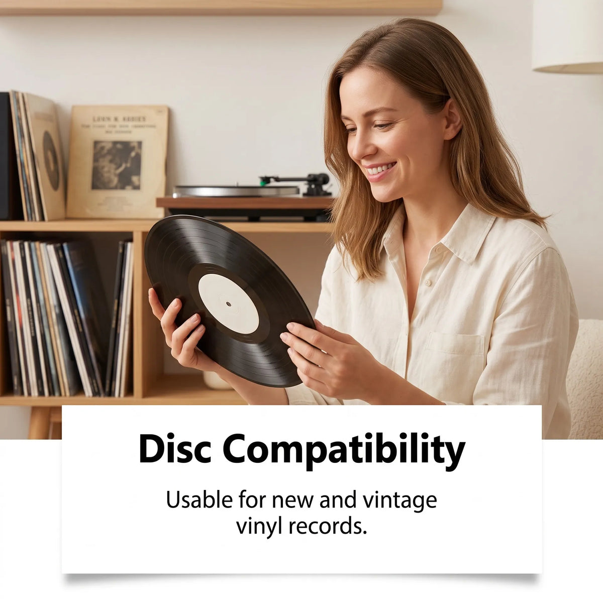 ✨Vinyl Record Cleaning Spray💽 Alcohol-Free Anti-Static Spray for Home DIY Record Care