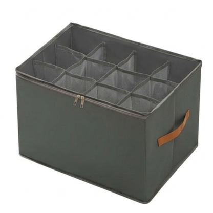 Foldable Clear Lid Shoe Organizer
