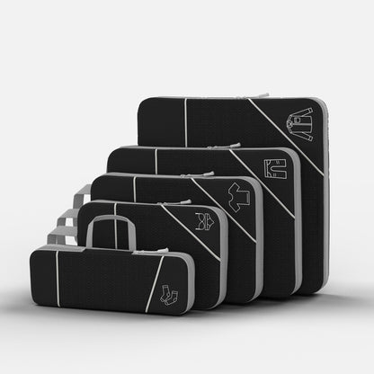Compression Packing Cubes – Space-Saving Travel Organizers for Luggage