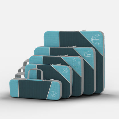 Compression Packing Cubes – Space-Saving Travel Organizers for Luggage