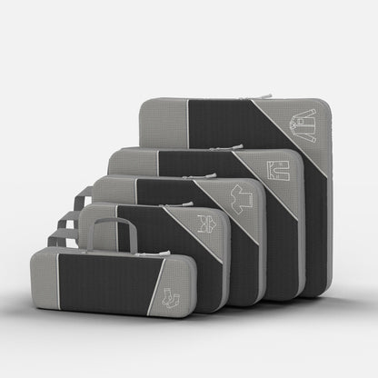 Compression Packing Cubes – Space-Saving Travel Organizers for Luggage