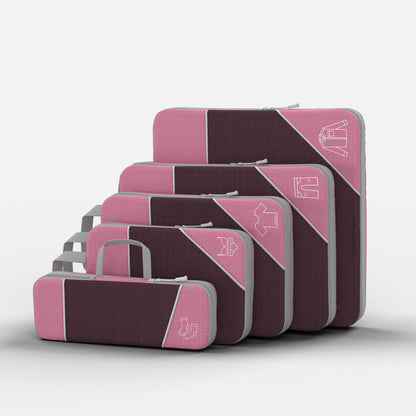 Compression Packing Cubes – Space-Saving Travel Organizers for Luggage