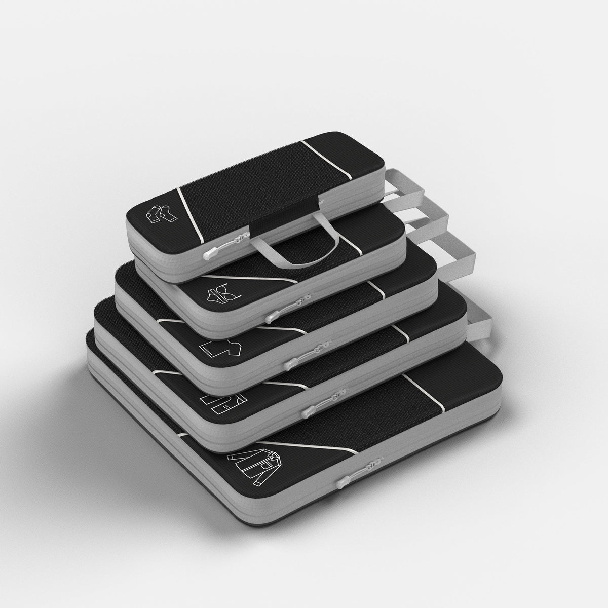 Compression Packing Cubes – Space-Saving Travel Organizers for Luggage