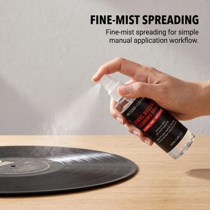 ✨Vinyl Record Cleaning Spray💽 Alcohol-Free Anti-Static Spray for Home DIY Record Care