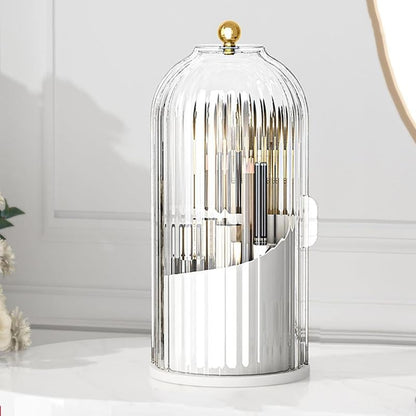 Luxury Dustproof Bathroom Organizer – Toothbrush & Makeup Brush Holder