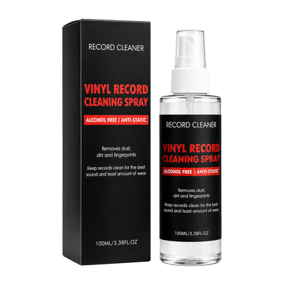 ✨Vinyl Record Cleaning Spray💽 Alcohol-Free Anti-Static Spray for Home DIY Record Care