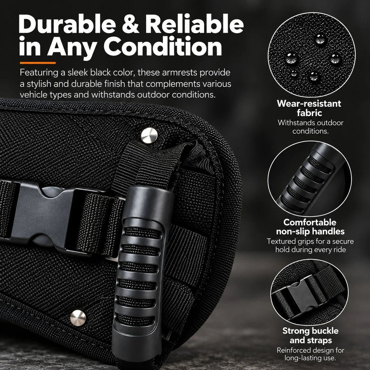 Motorcycle Passenger Safety Grip Belt