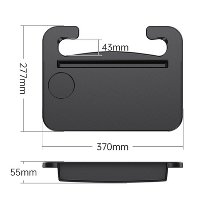 Dolovira 2-in-1 Car Steering Wheel Tray & Seat Gap Filler